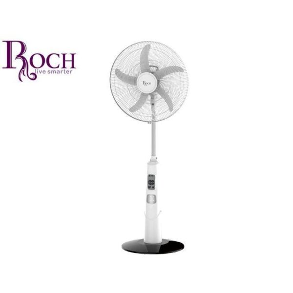 Ventilateur Rechargeable ROCH 18″ pouce-Blanc
