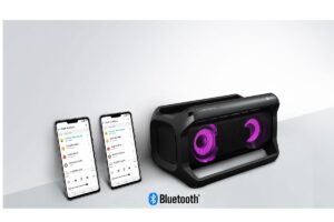 LG X-Boom Go PK5 - Haut-parleur - pour une utilisation portable - 2.0 canaux - sans fil - Bluetooth - 20 watts