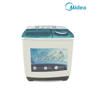 Machine A Laver Midea Semi-Automatique 12kg -Lave/Rince/Essor -Blanc