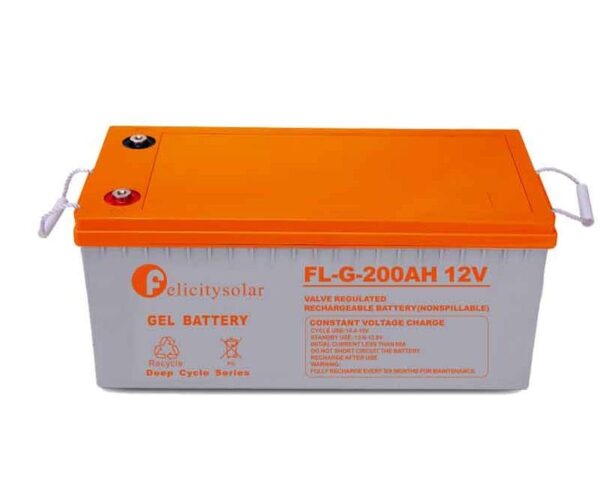 Batterie Solaire Gel 200AH/12V - Felicity solar