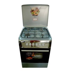 Cuisinière à gaz Aifa 4 foyers - 60x60 - INOX