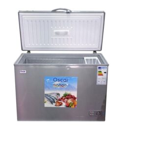 Congelateur coffre - OSCAR - OSC 370 - 258 litres - Argent - 06 Mois