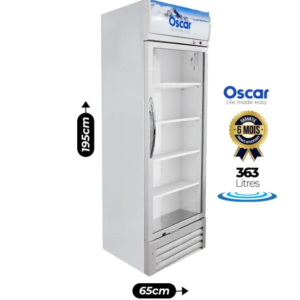Réfrigérateur Vitrine – Oscar – OSC-RV450 – 363 Litres- 6 Mois de Garantie