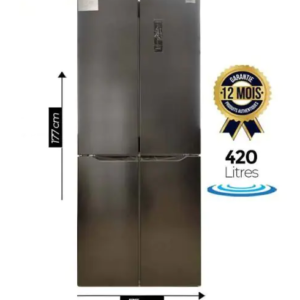 Refrigerateur Americaine - FIABTEC - FTMDS-520NF - No frost - 420 L - 6 Mois