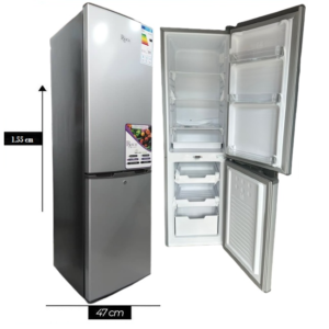 Refrigerateur Double Porte ROCH - RFR-220DB-L 182Litres - 6 Mois de Garantie